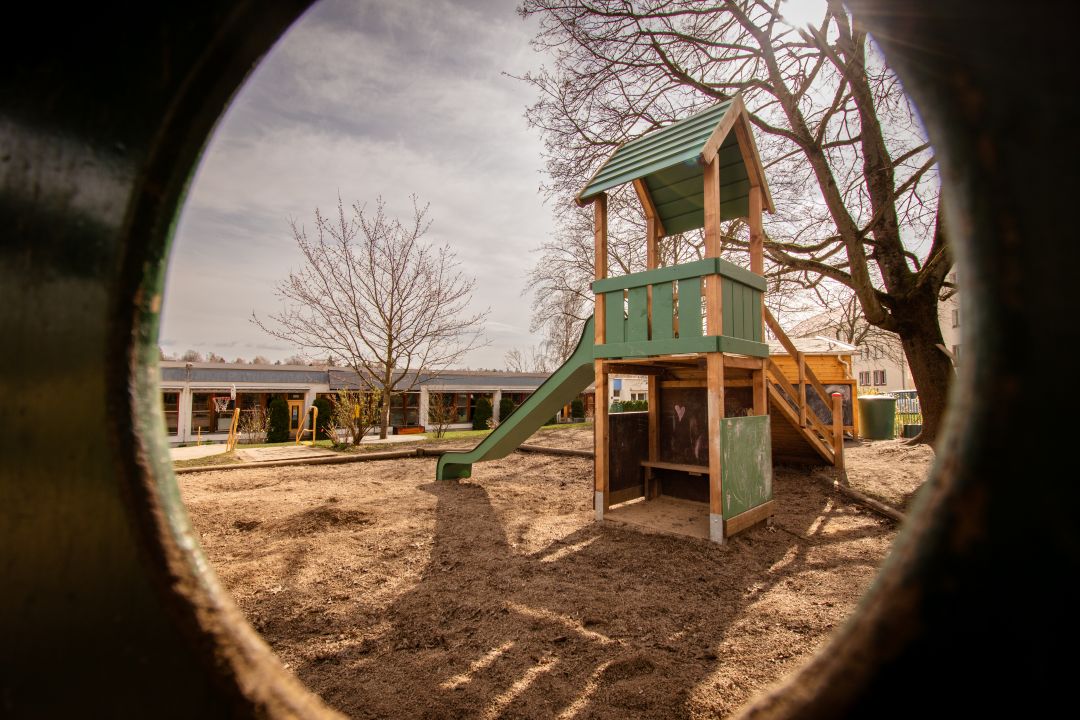 Spielburg der Kita Hornmühlenweg