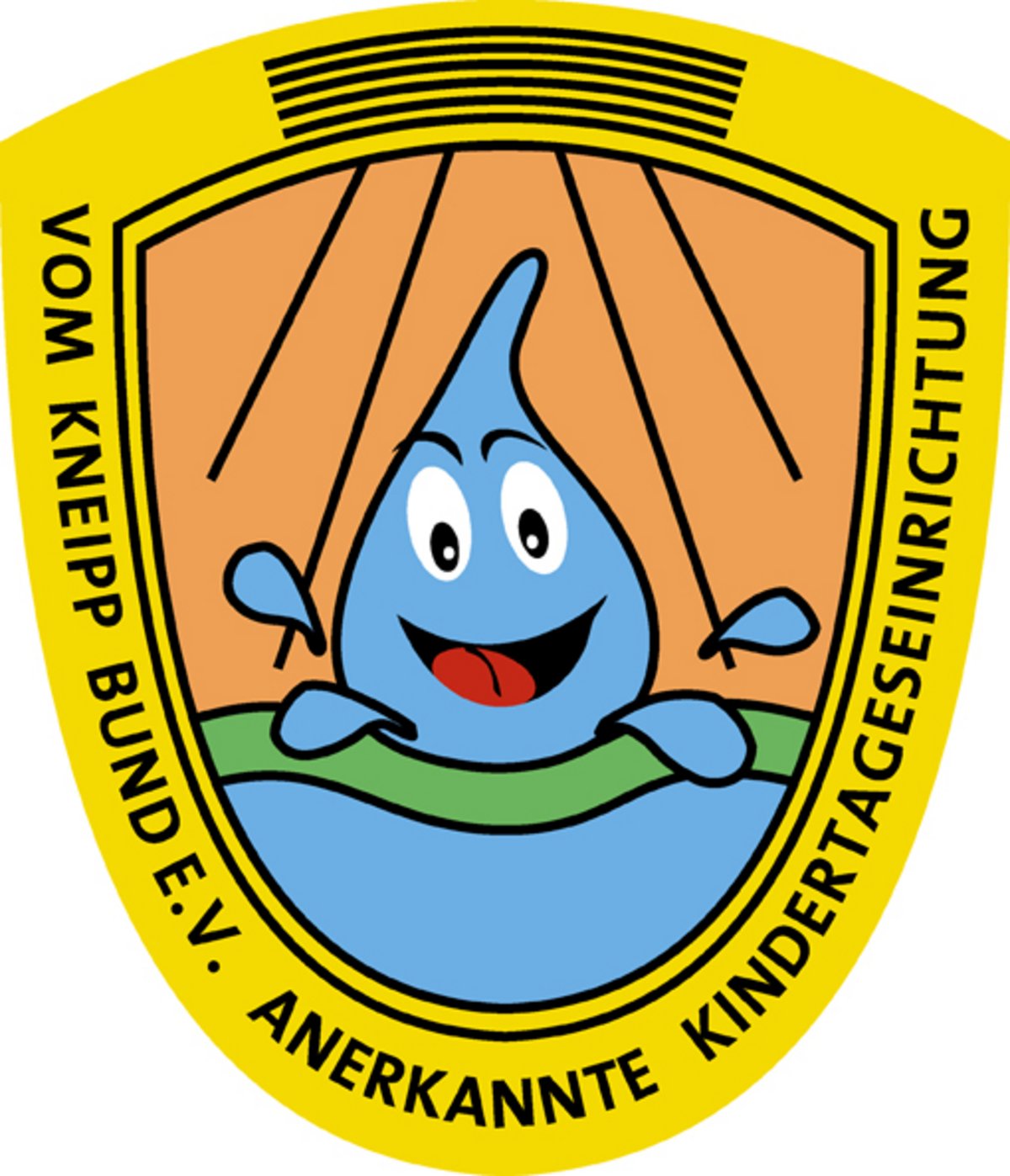 Logo vom Kneipp Bund e.V. anerkannte Kindertageseinrichtung