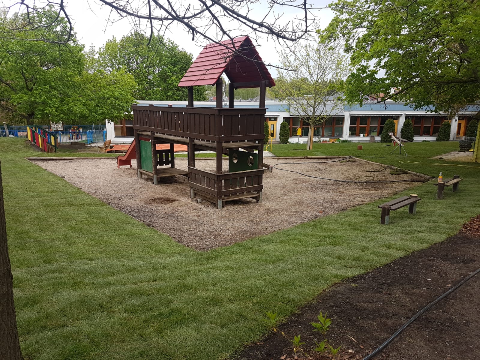 Spielturm der Kita Hornmühlenweg
