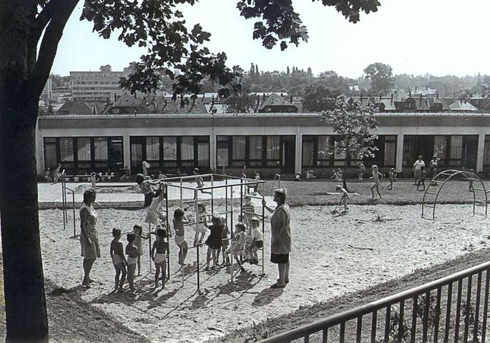 altes Bild der Kita Hornmühlenweg